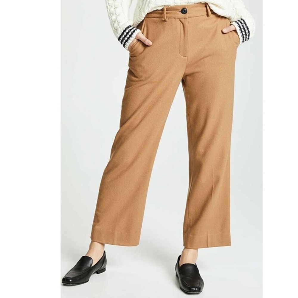 Rag & Bone brown Libby wool pants size 6